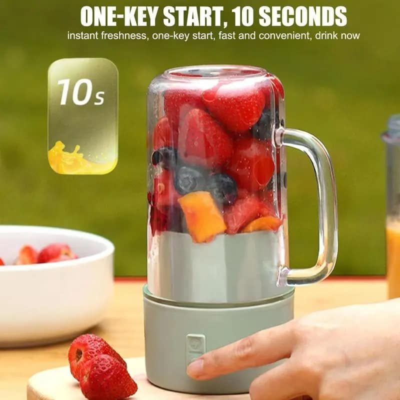 2 In 1 Mini Portable Juicer USB Rechargeable