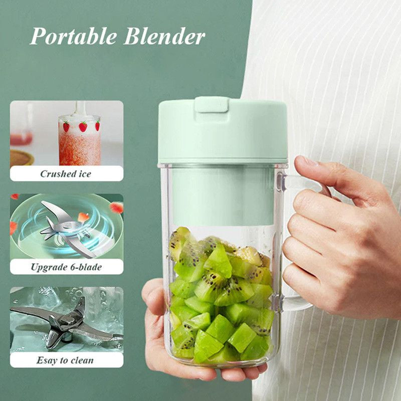 2 In 1 Mini Portable Juicer USB Rechargeable