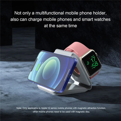 3 in 1 Wireless charger Foldable 15W