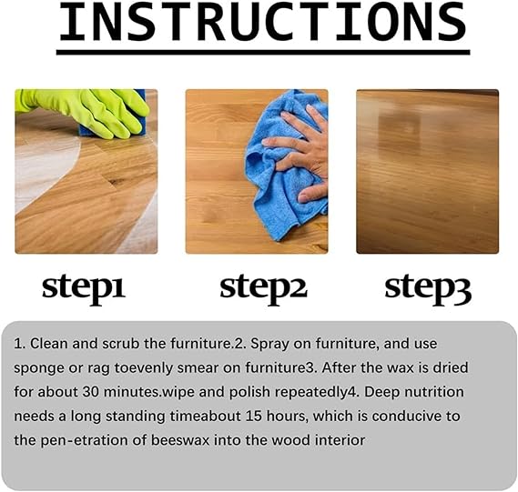 Beeswax Furniture Polish+Spray