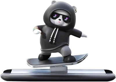 Funny Skateboard Bear Car Dashboard