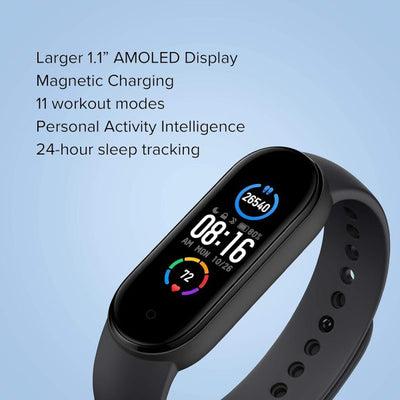 M5 Band Sport Wristband Blood Pressure Monitor Heart Rate For Android And IOS With Fitpro App | Best Quality Band
